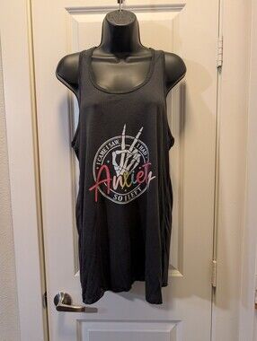Plus Size I Came I Saw I Had Anxiety I Left Graphic Tank